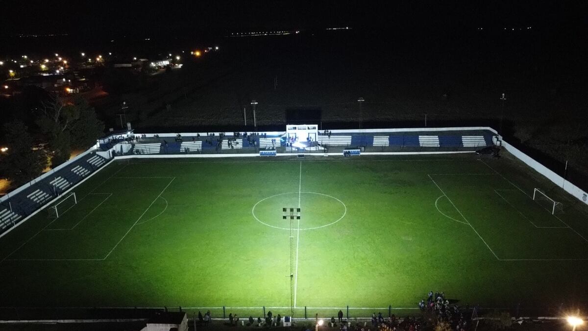 El Club Atlético Talleres de Berrotarán, que compite en la Liga Riotercerense de Fútbol, sigue creciendo y llevando adelante muchas obras. (Gentileza Club Atlético Talleres de Berrotarán).
