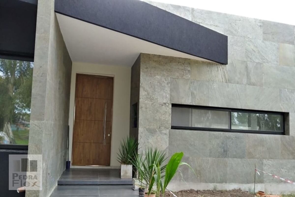 Fachada exterior. (Foto: Pedraflex Argentina)