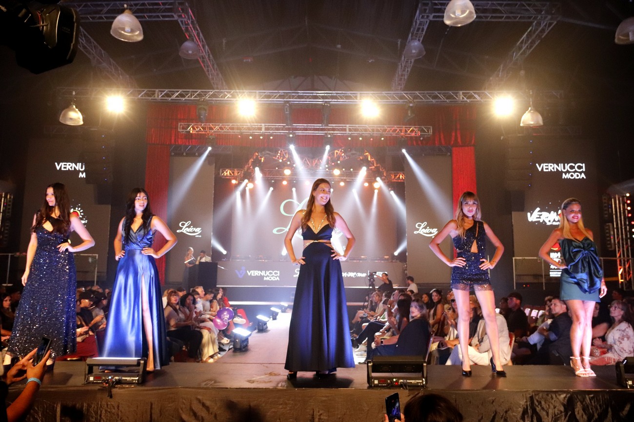 Desfile de Vernucci Moda en Espacio Mónaco en Carlos Paz.  (La Voz)