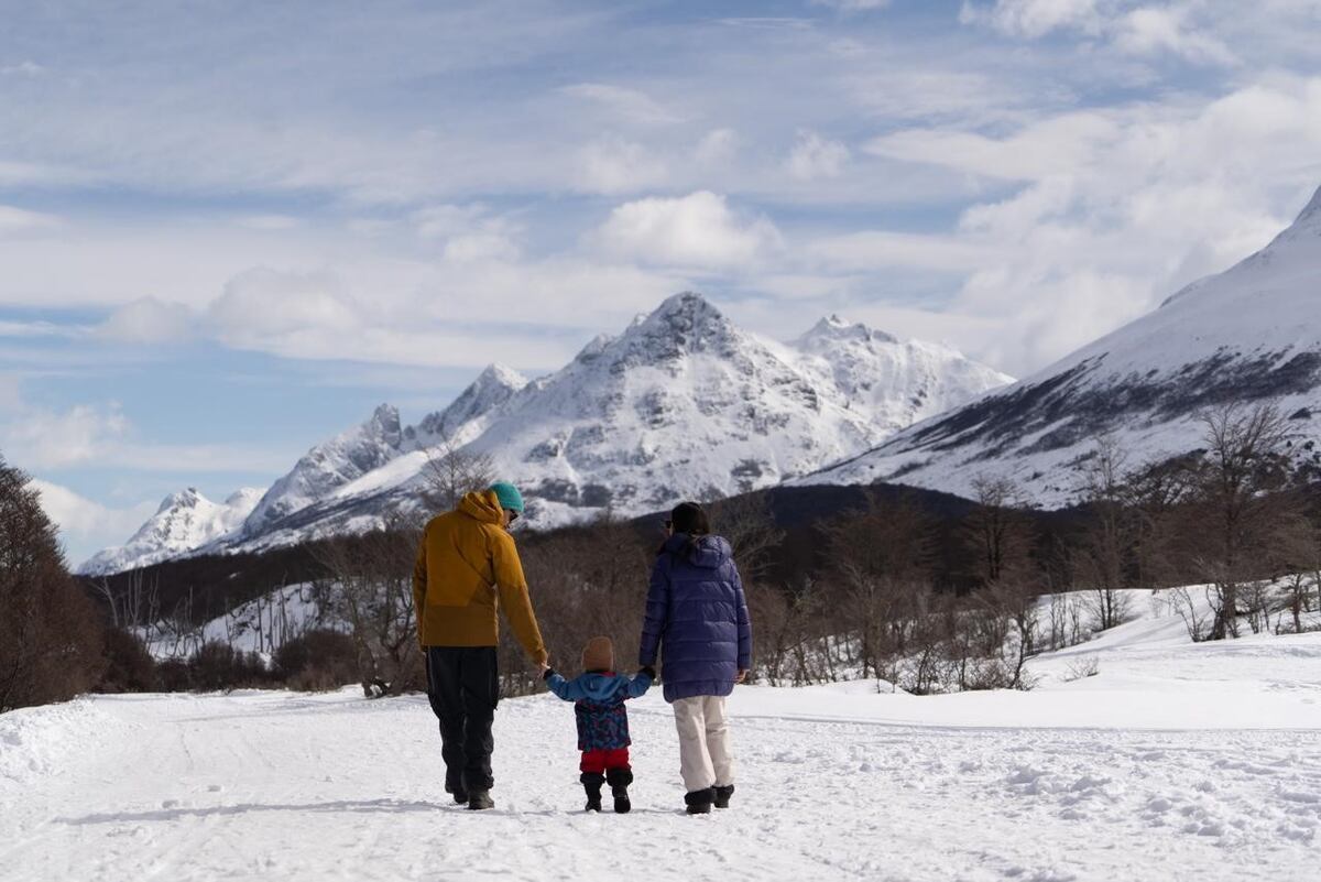 Temporada de Invierno en Ushuaia.