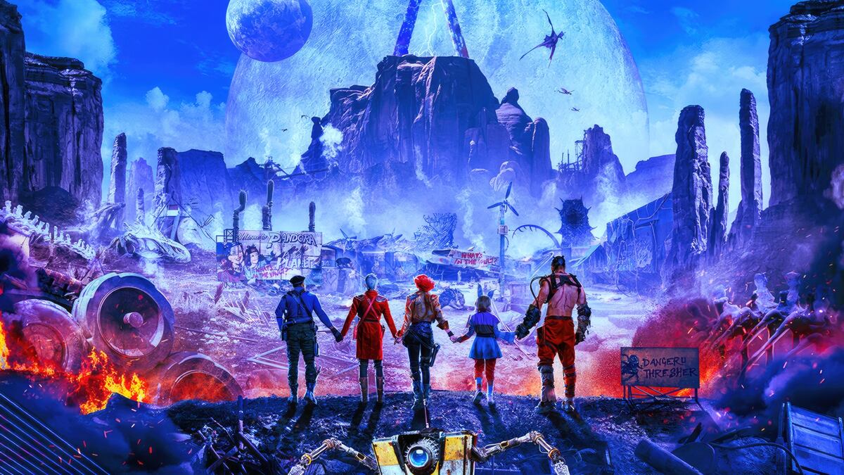 Gigantografía de Borderlands