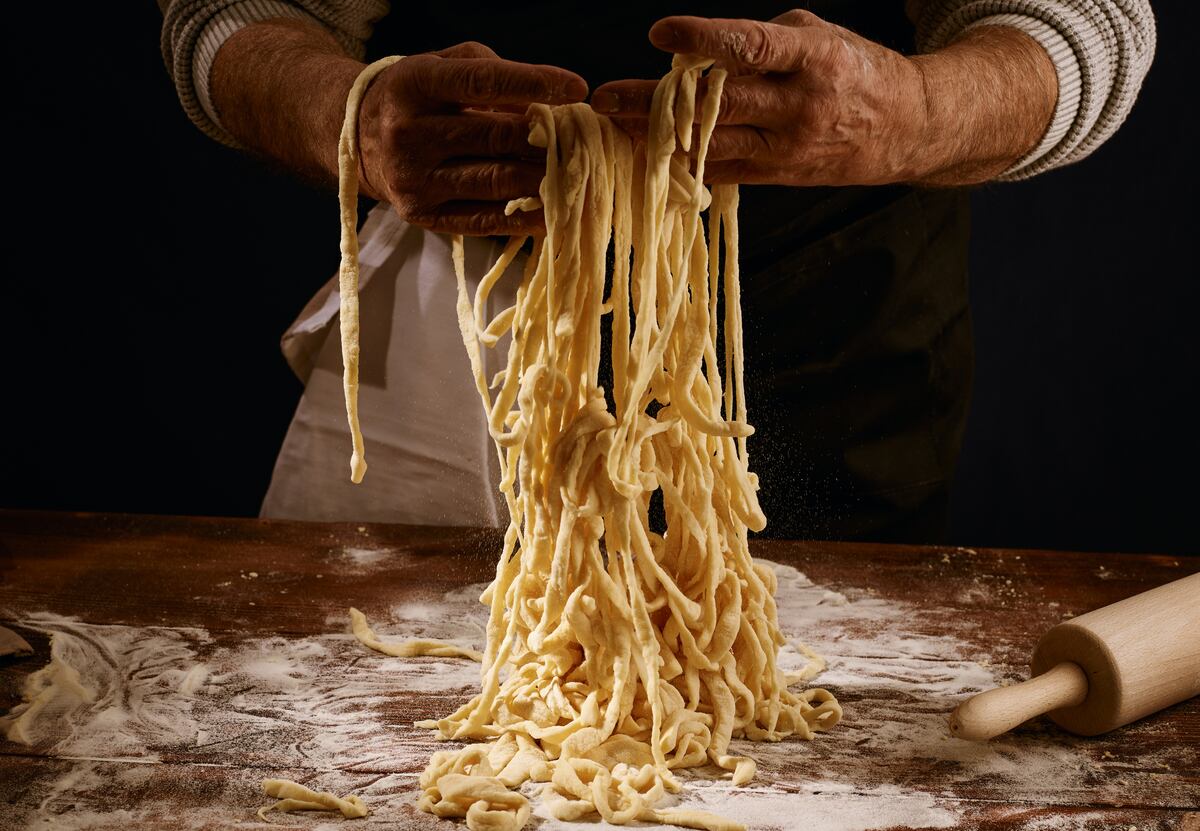 La receta de una pasta integral casera.