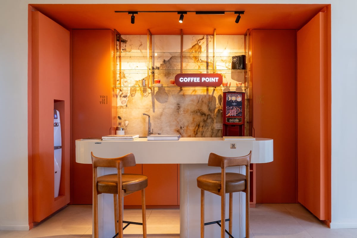 Coffee point diseñado por el estudio Arn Salum.
