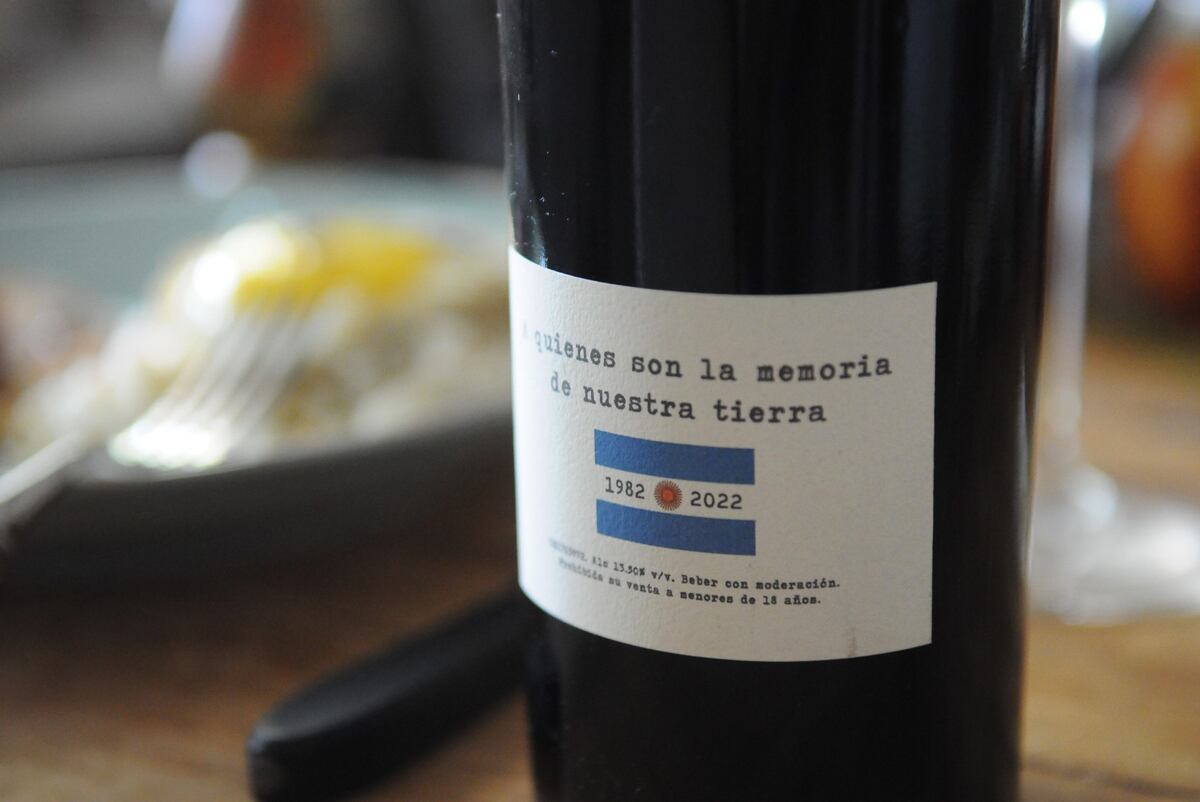 Vino cordobés que homenajea a Malvinas