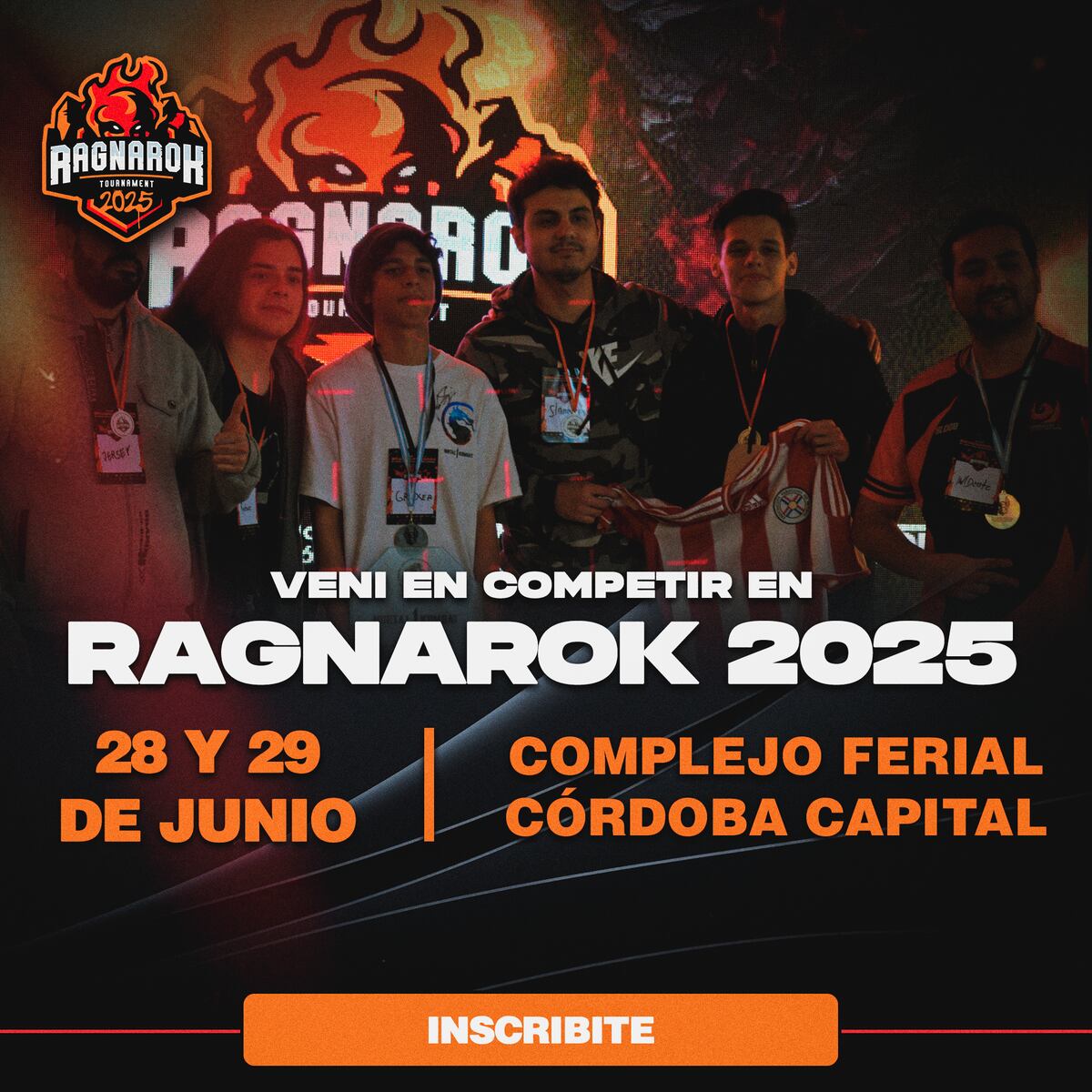 Ragnarok 2025: La Batalla Gamer Más Grande de Argentina Llega a Córdoba. Esports en la ciudad. (Gentileza)
