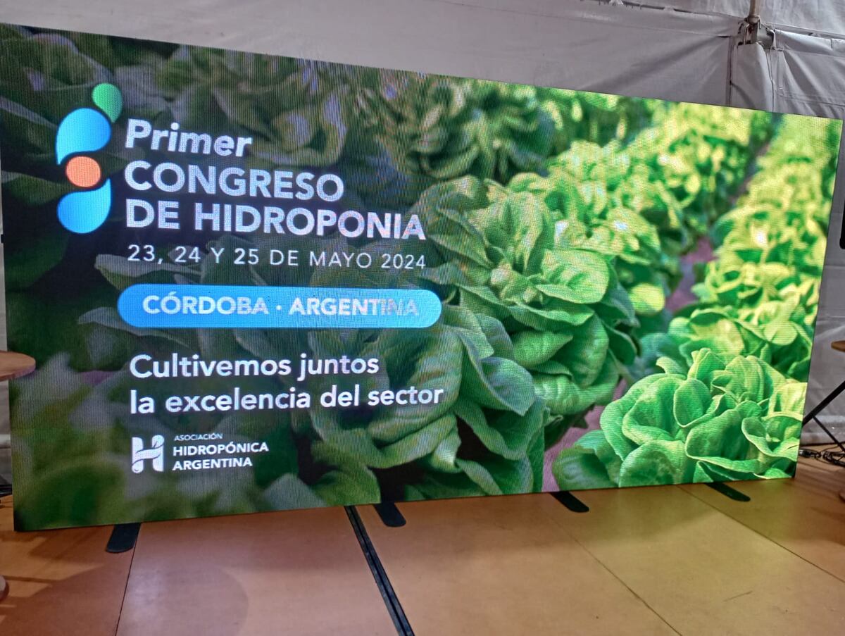 Congreso de Hidroponía en Córdoba