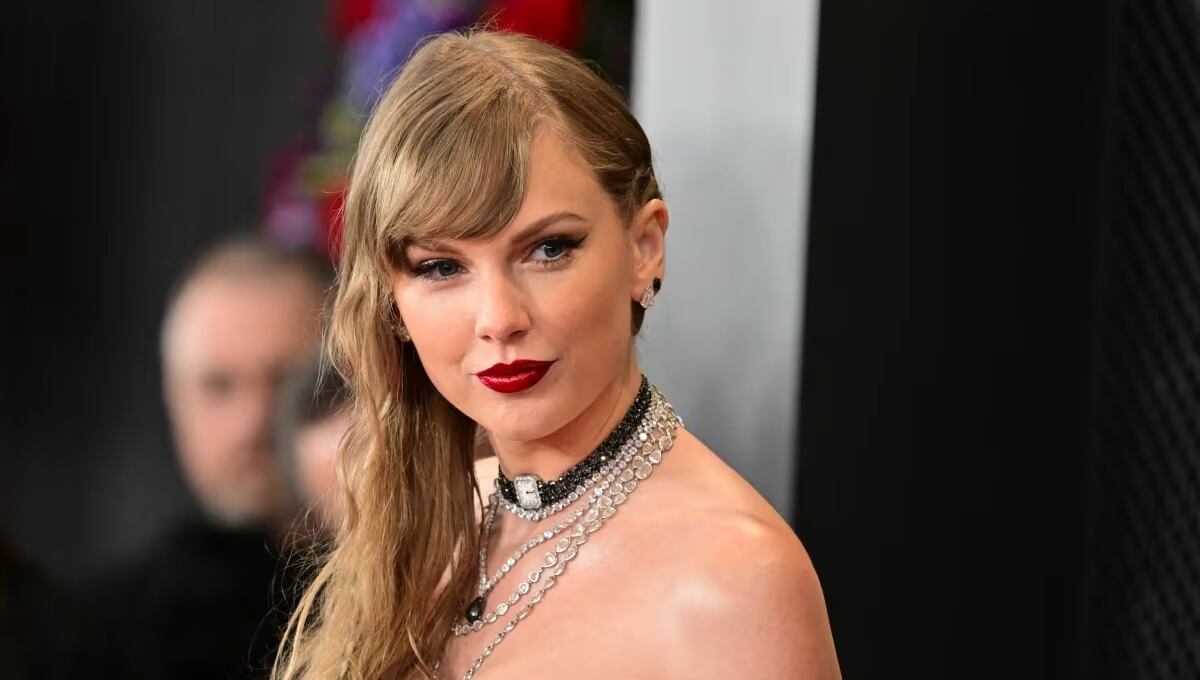 Taylor Swift. Hay quienes la critican incluso por su belleza.