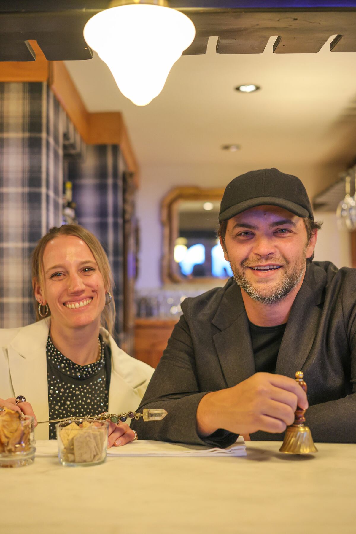 Ramiro Ferreri junto a su colega Maru Ávila. (Prensa Balc/Foto: Chiwi Fernández)