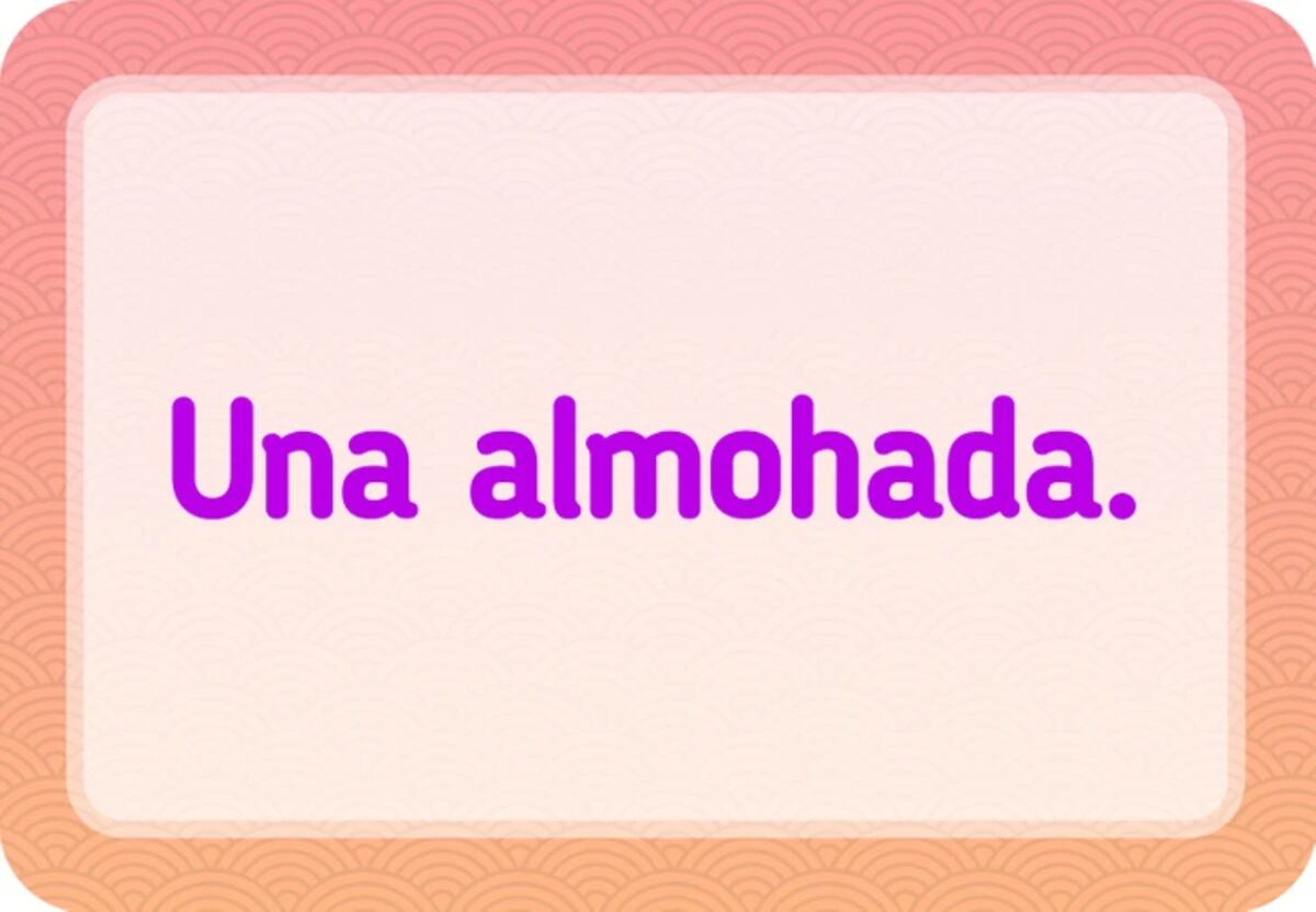 La solución del acertijo.