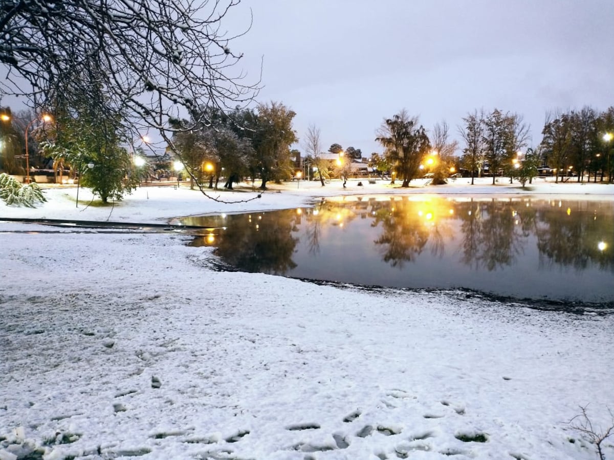"Nevadón" en Villa Carlos Paz.