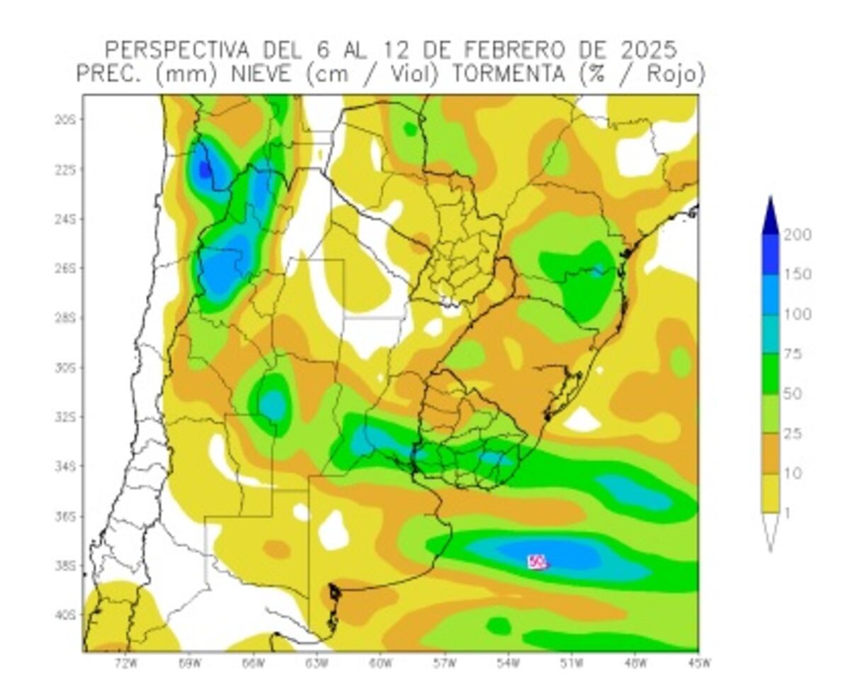 Calor y lluvias en Córdoba