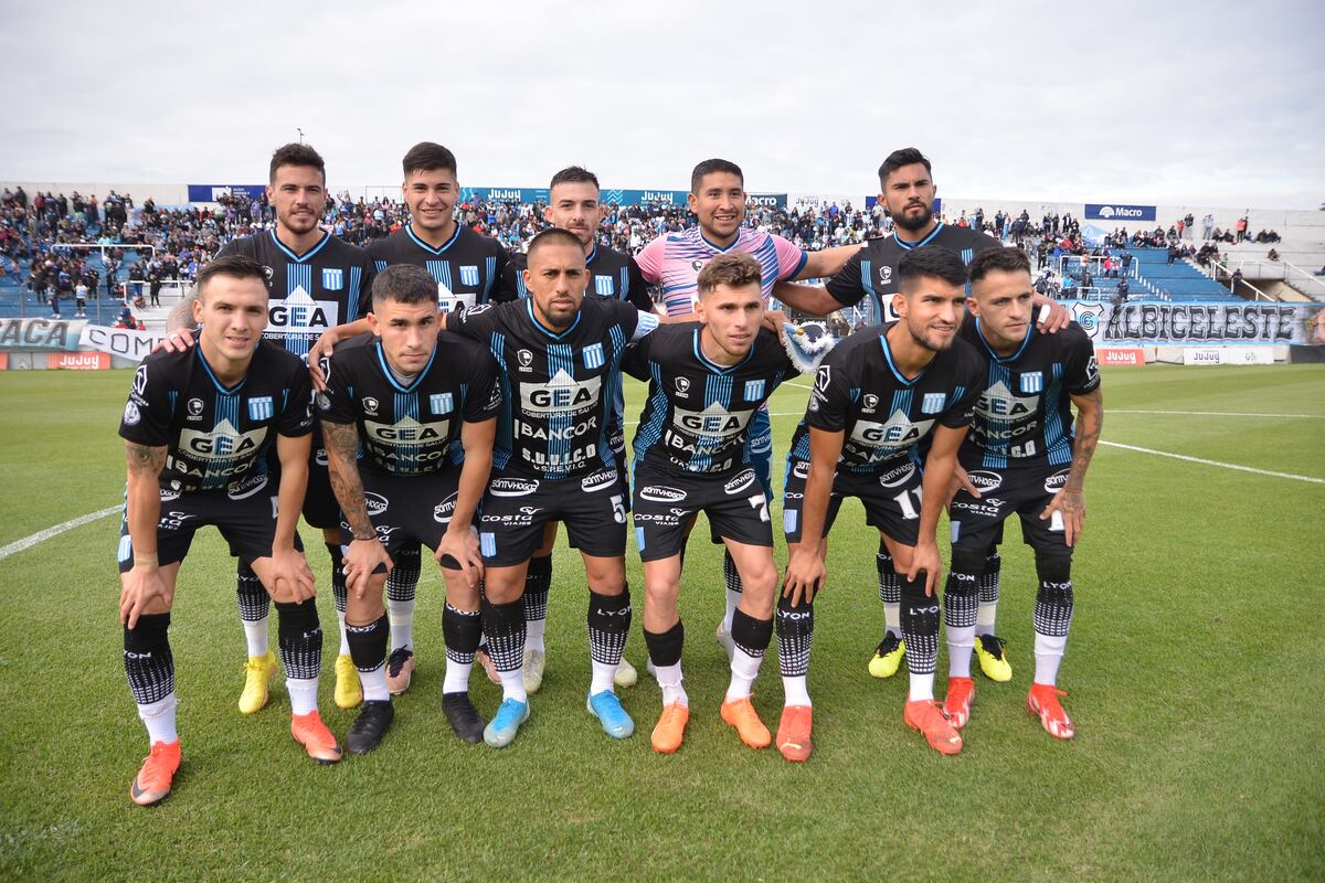 Racing de Córdoba vs Gimnasia de Jujuy en Jujuy. Foto Gentileza