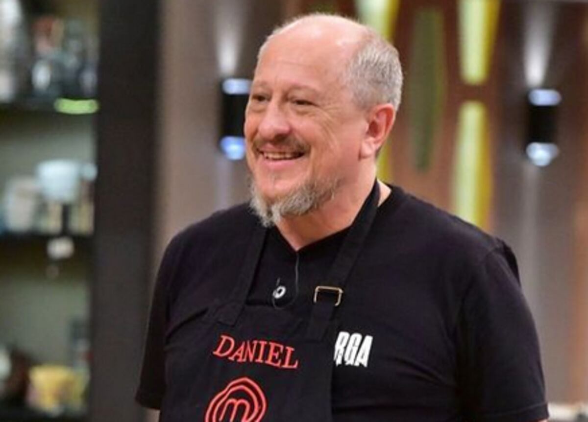 Daniel Aráoz durante su paso por Masterchef Celebrity 2