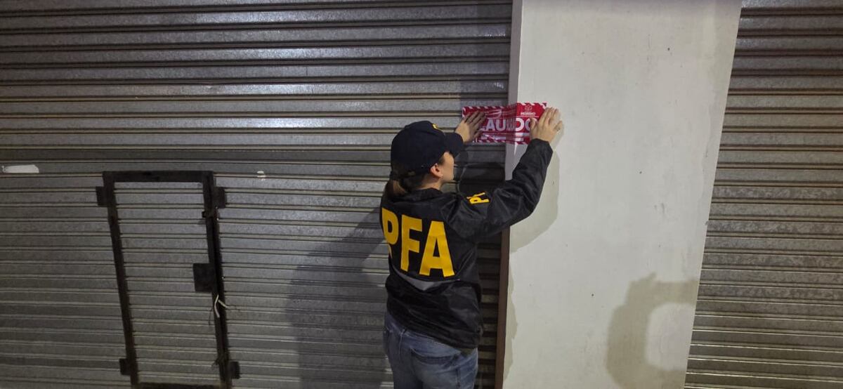 Operativo con secuestro de perfumes. (PFA)