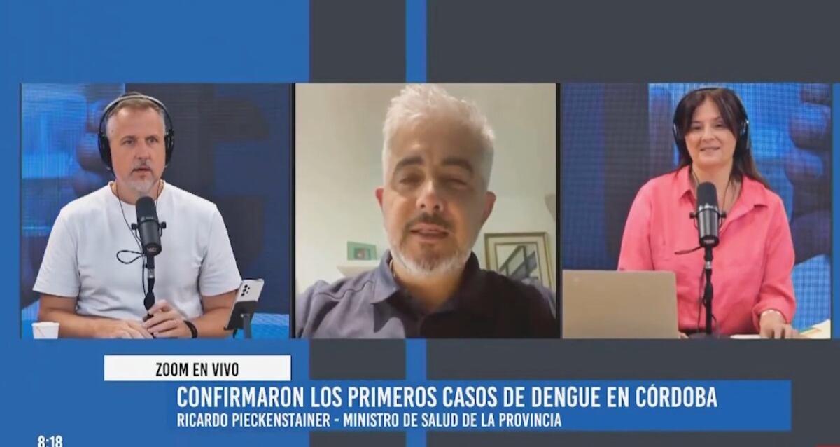 Pieckenstainer alerta sobre los primeros casos de dengue y chikunguña en Córdoba