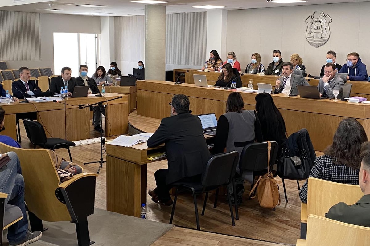 Río Cuarto. La sala de audiencias (Tomy Fragueiro/La Voz).