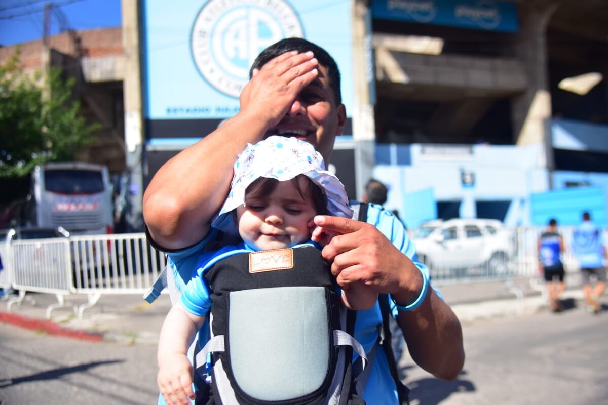 Cara 'e Cancha de Belgrano en la previa del partido con Club Atlético Unión. (Javier Ferreyra / La Voz)