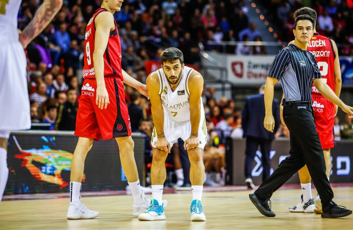 El cordobés Facundo Campazzo es el líder del Real Madrid. La Casa Blanca cambió de entrenador, pero el base es el dueño de la pelota. (Prensa ACB)