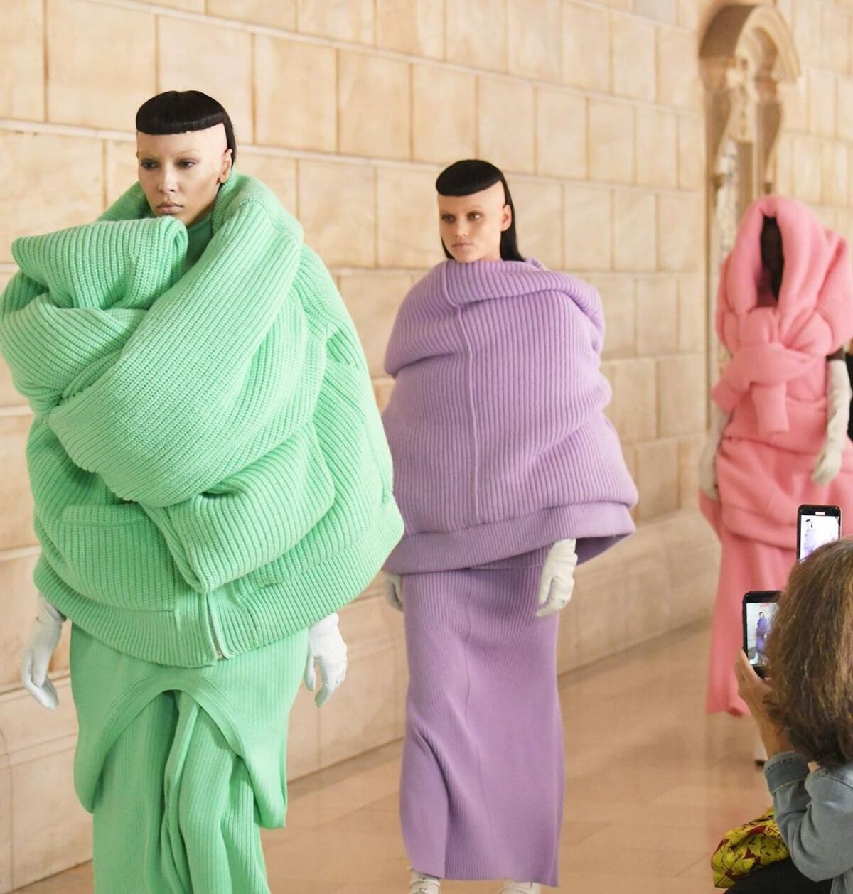 Desfile de Marc Jacobs. Foto Instagram.