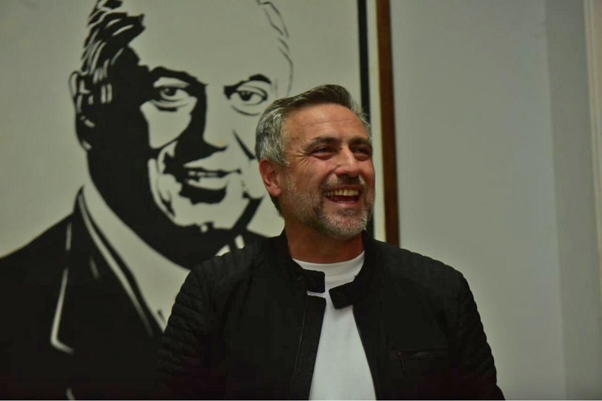 Elecciones Legislativas 2025. Ramón Mestre de la UCR en la Casa Radical. (Nicolás Bravo / La Voz)