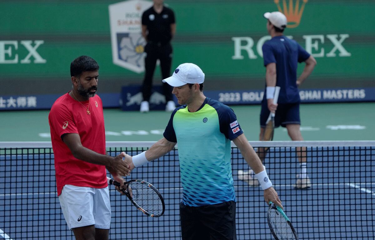 La dupla Bopanna-Ebden tuvo un gran 2023 y en el inicio de este 2024 lo verá reflejado en el ranking. (AP)