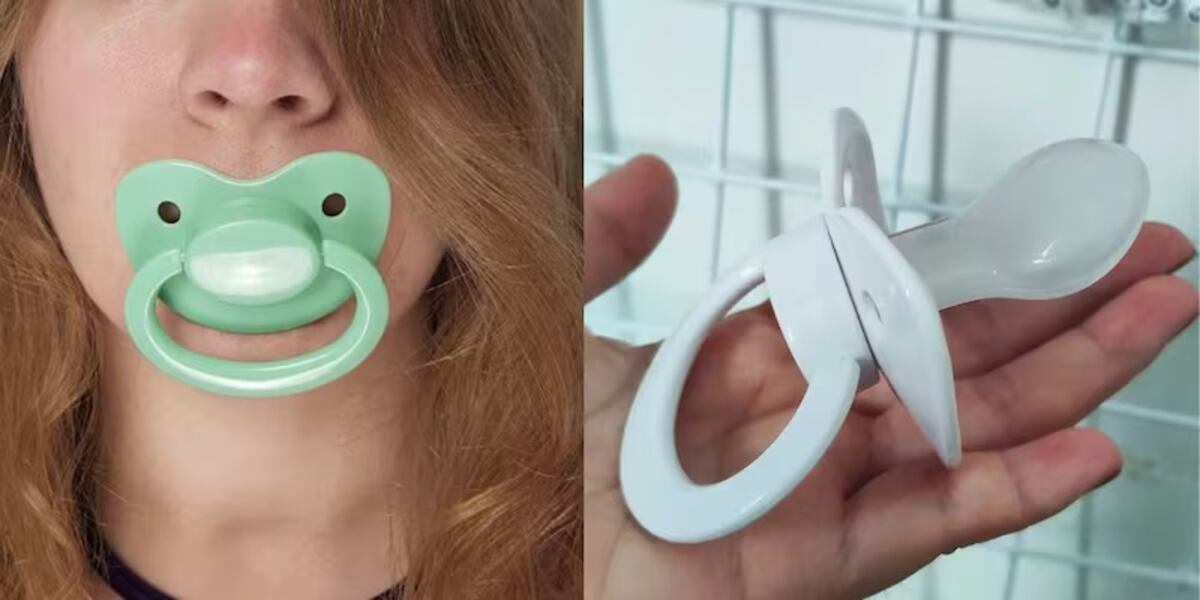 ¿Chupetes para adultos?: la polémica nueva moda que promete quitar el estrés y se hizo viral en redes sociales