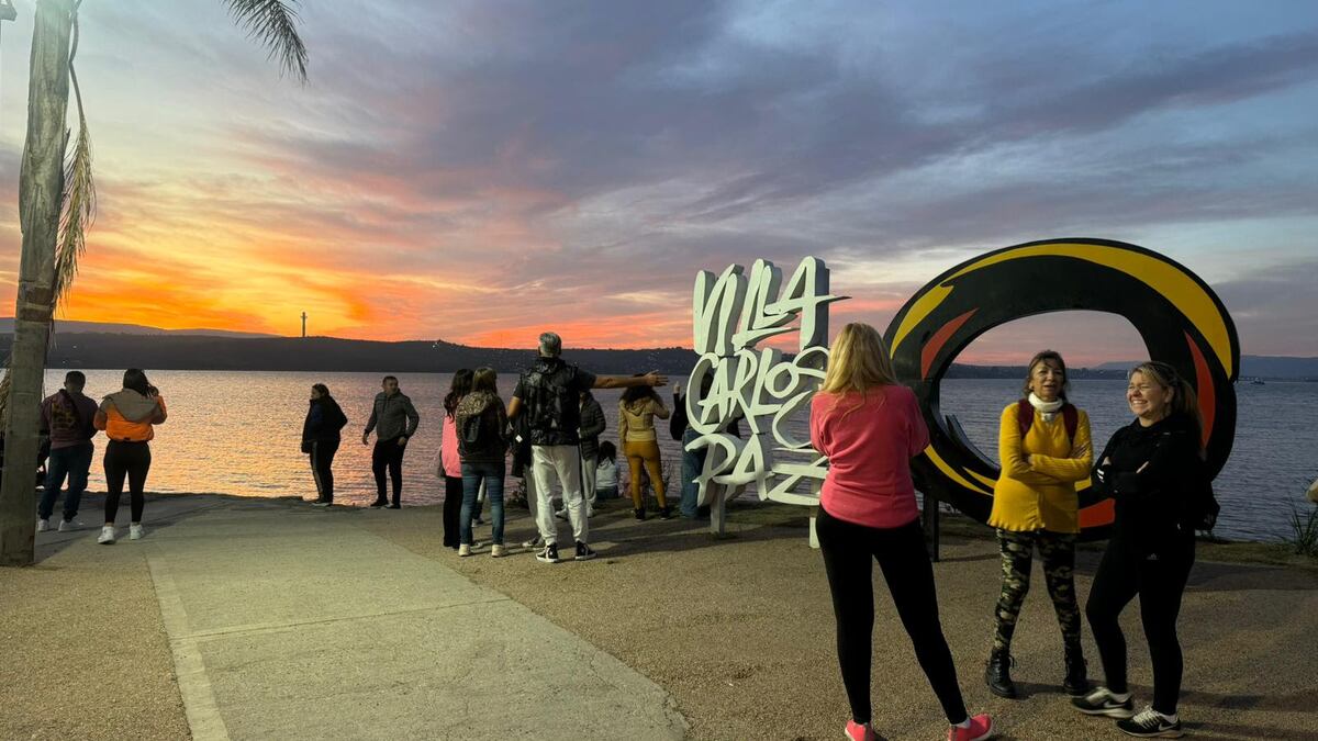Turismo invernal en Villa Carlos Paz (La Voz) 