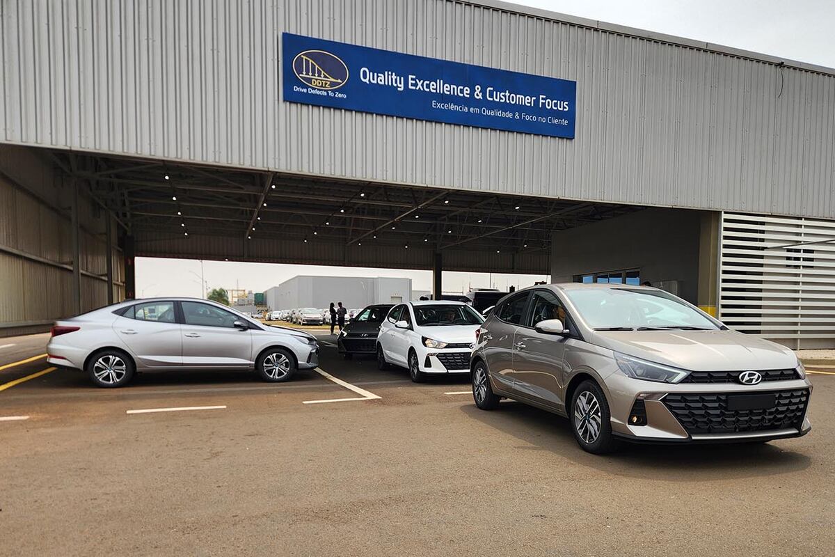 La planta de Hyundai en Piracicaba cuenta con un trazado con ocho diferentes pistas de prueba donde se controlan todos los autos antes de su comercialización.