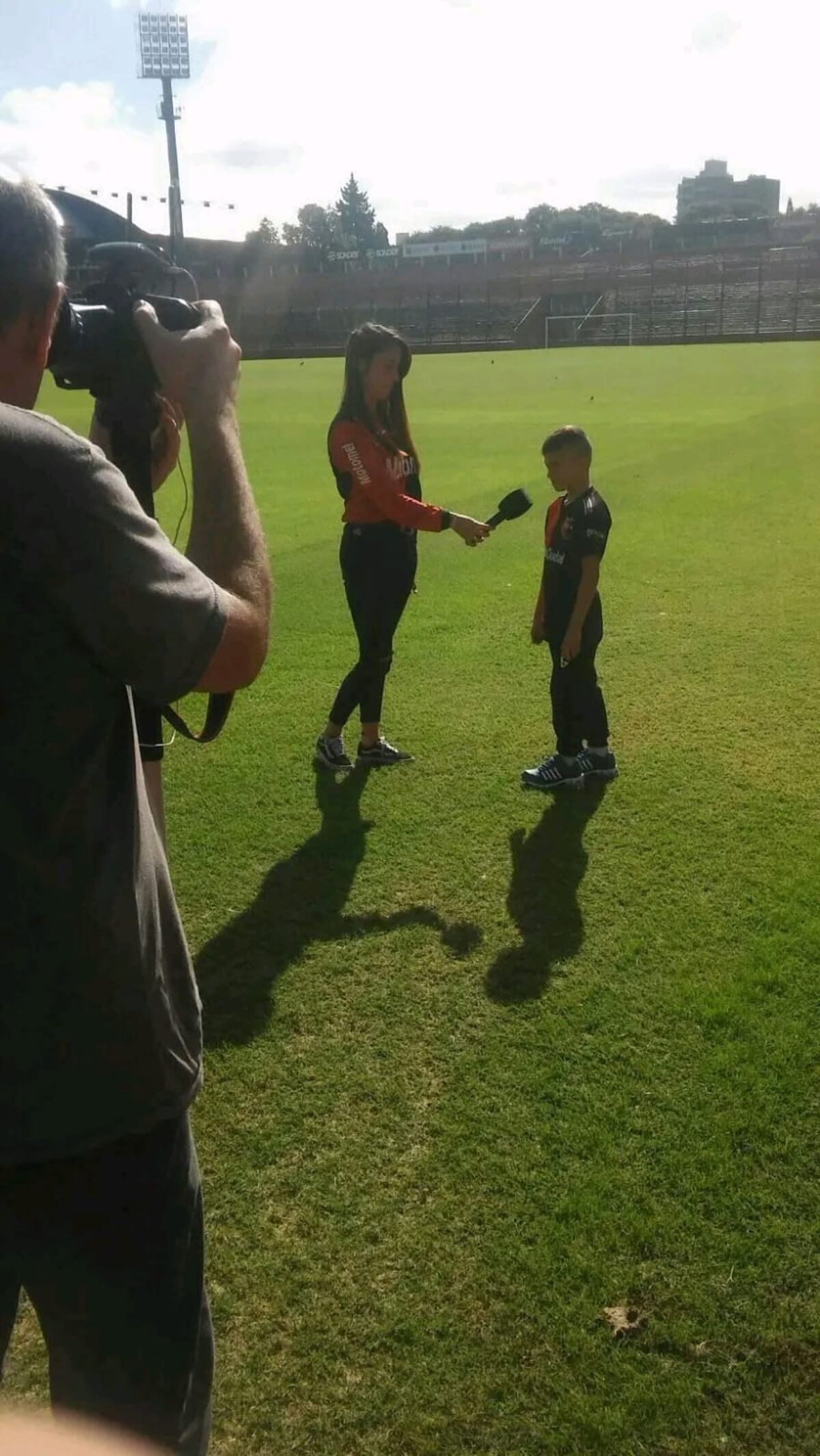 El pibito Galiano cuando estuvo en Newell's.