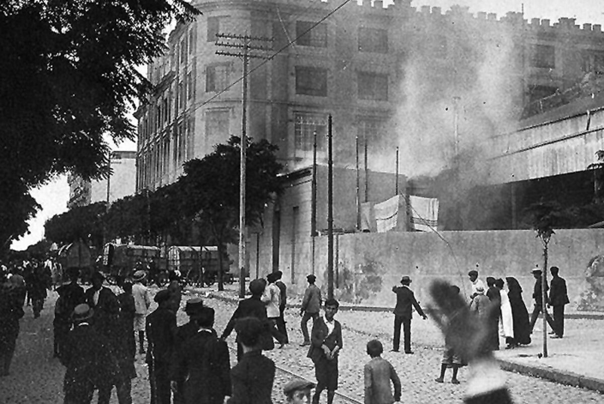 Semana trágica, un episodio sangriento durante el gobierno de Yrigoyen, en 1917.