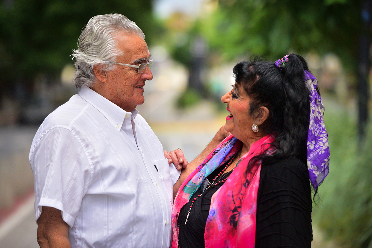 Lilia y Homero están casados hace 41 años y aconsejan a los jóvenes luchar por quienes aman. (José Gabriel Hernández / La Voz)