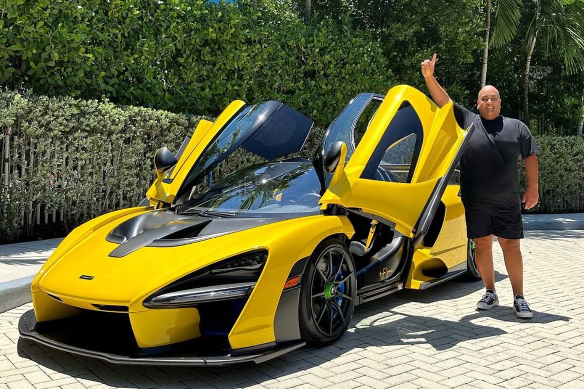 Los autos del Toro Fernández. (Instagram)