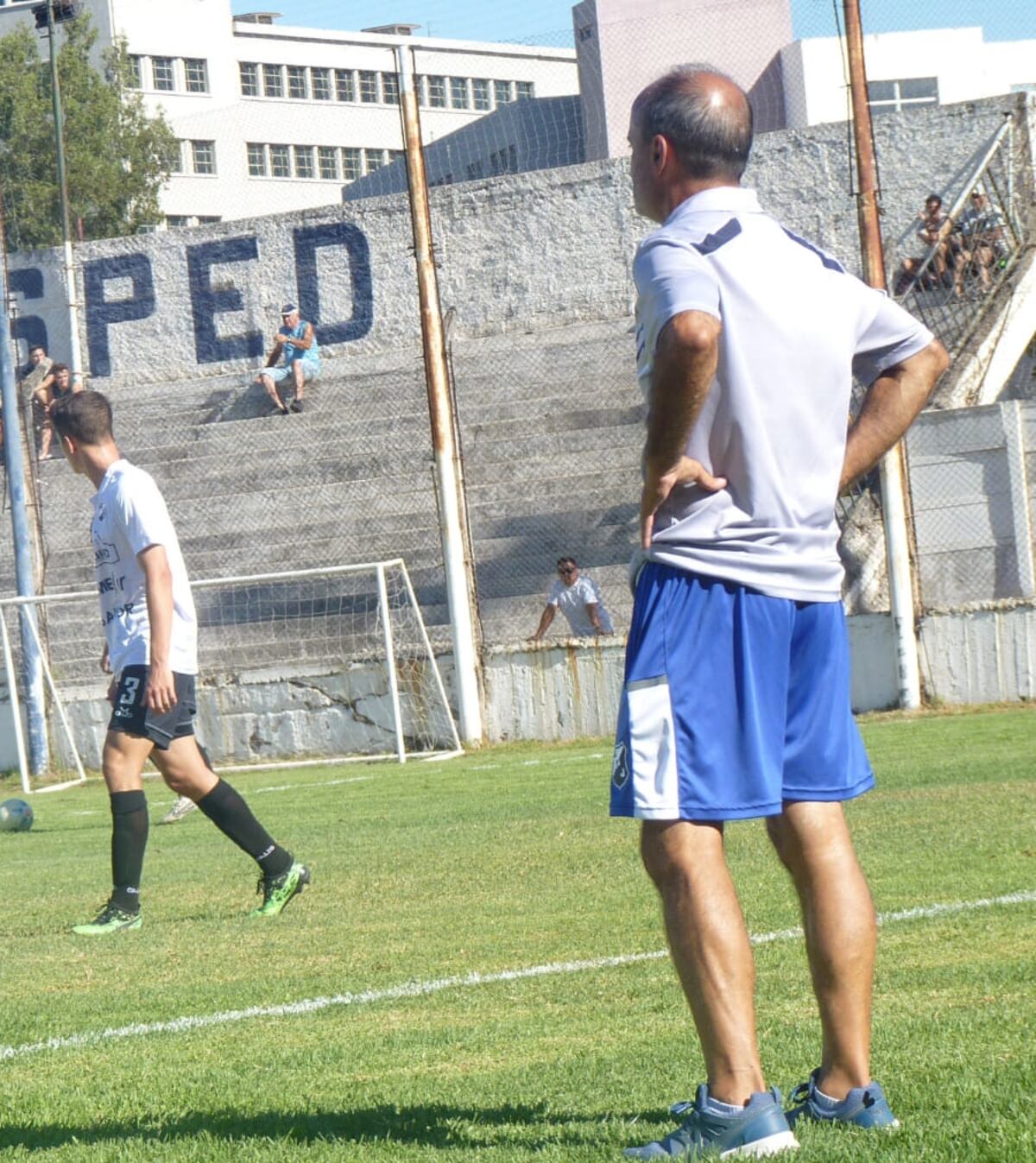 Francisco "Pancho" Buteler, el entrenador de General Paz Juniors. (Prensa Juniors).