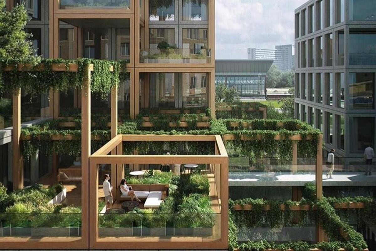 La neuroarquitectura busca construir edificaciones más humanas, saludables y placenteras, que reducen el estrés y la ansiedad. Foto: Pinterest