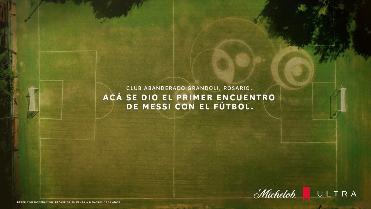 El primer lugar donde jugó Messi.
