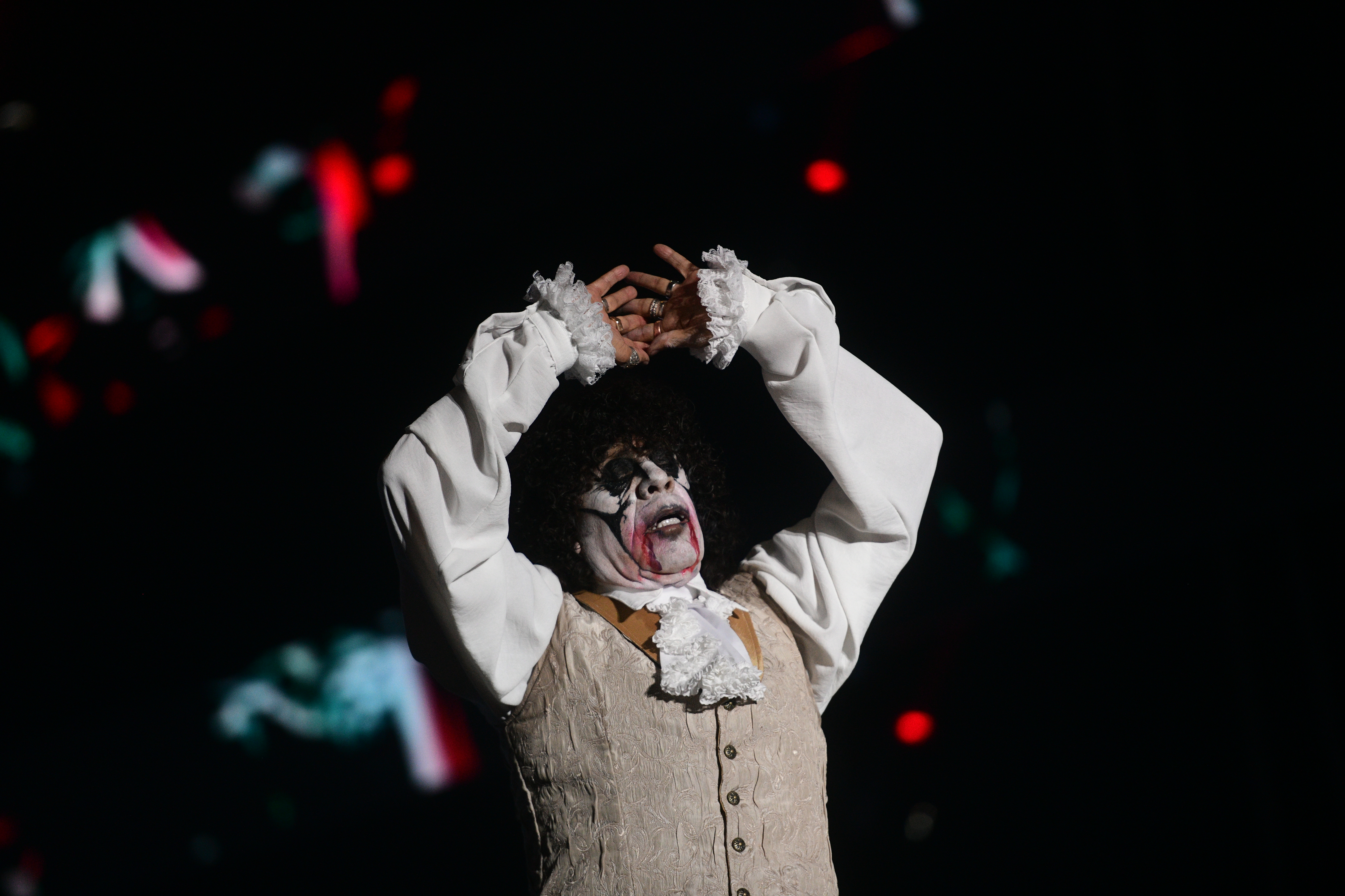 Una fiesta pura se vivió en la Creepy Halloween con la Mona Jiménez, Cristian Castro, Catupecu Machu y Los Auténticos Decadentes. (Javier Ferreyra / La Voz)