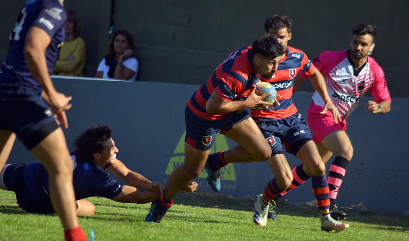 La Tablada contra Santa Fe Rugby por cuartos de final del Torneo del Interior A. (José Gabriel Hernández / La Voz)