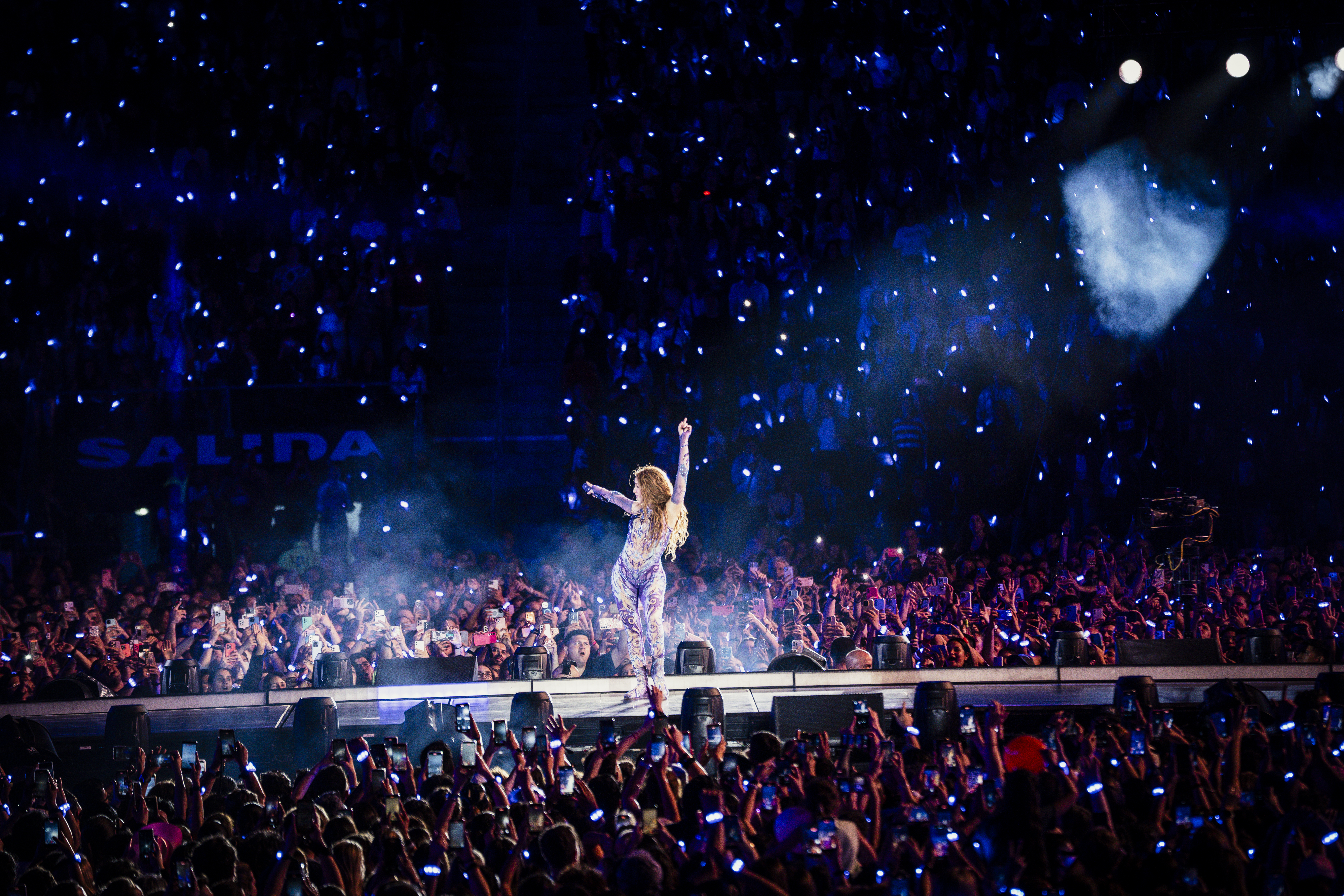 Shakira en Vélez, 2025. (Fénix Entertainment/ Simón Canedo)