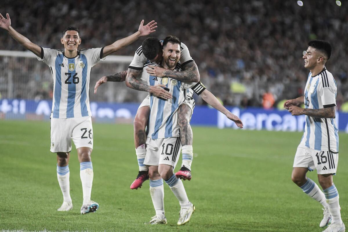 Muchos argentinos evalúan cómo les conviene viajar para seguir a la selección argentina. (Federico López Claro)