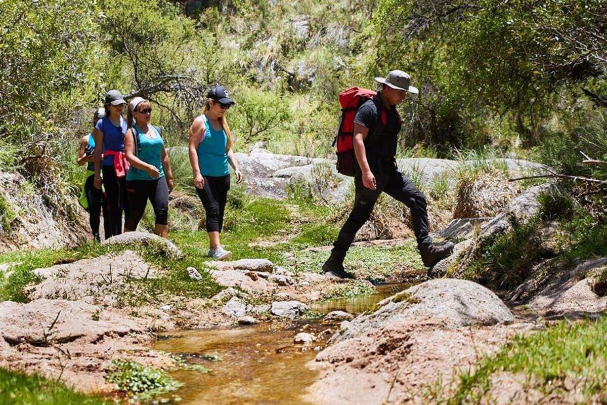 Senderismo: una actividad que mostró movimiento este fin de semana largo en las sierras cordobesas (La Voz)