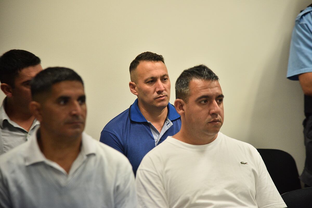 Acusados. Los acusados del crimen hicieron uso de la última palabra. (Pedro Castillo / La Voz)