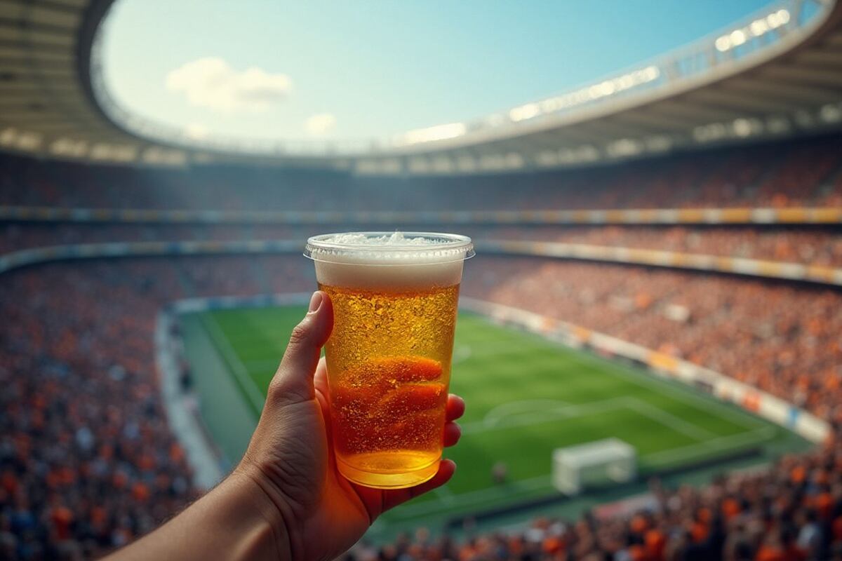 Cerveza en el Mundial 2026. (Imagen ilustrativa)