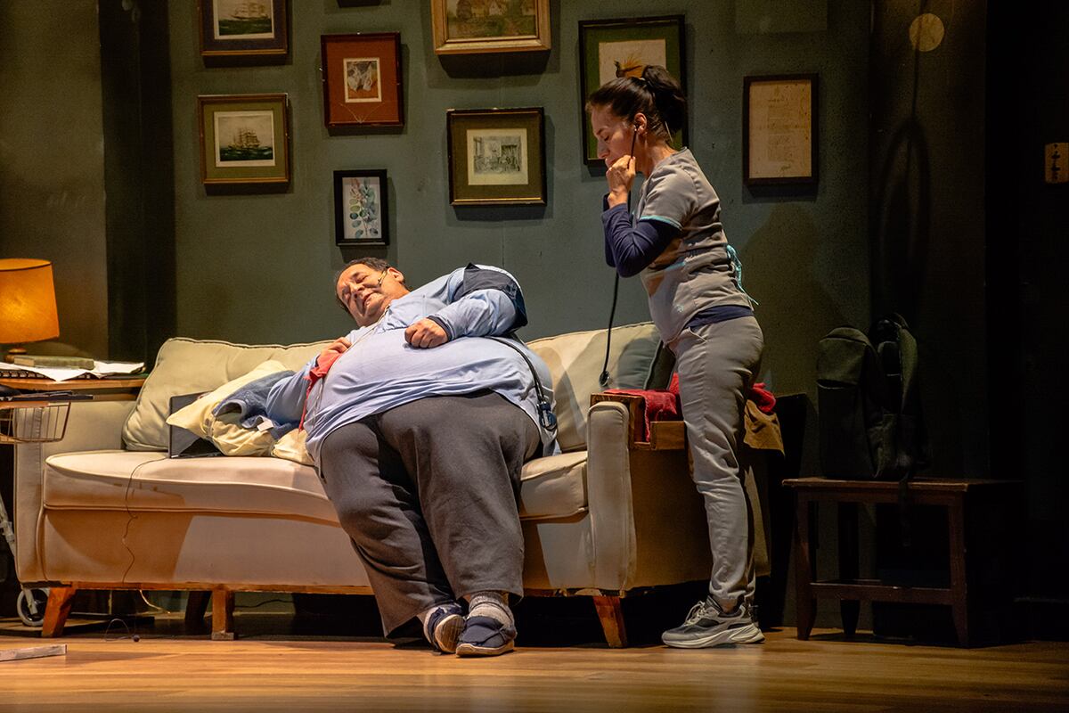 La Ballena: La aclamada obra de Julio Chávez comenzó su temporada en el teatro Comedia en la ciudad de Córdoba. (Prensa Quality Espacio)