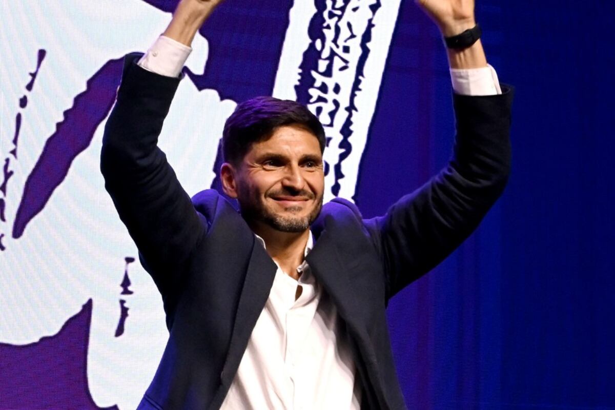 Pullaro ganó y festeja. (Clarín)