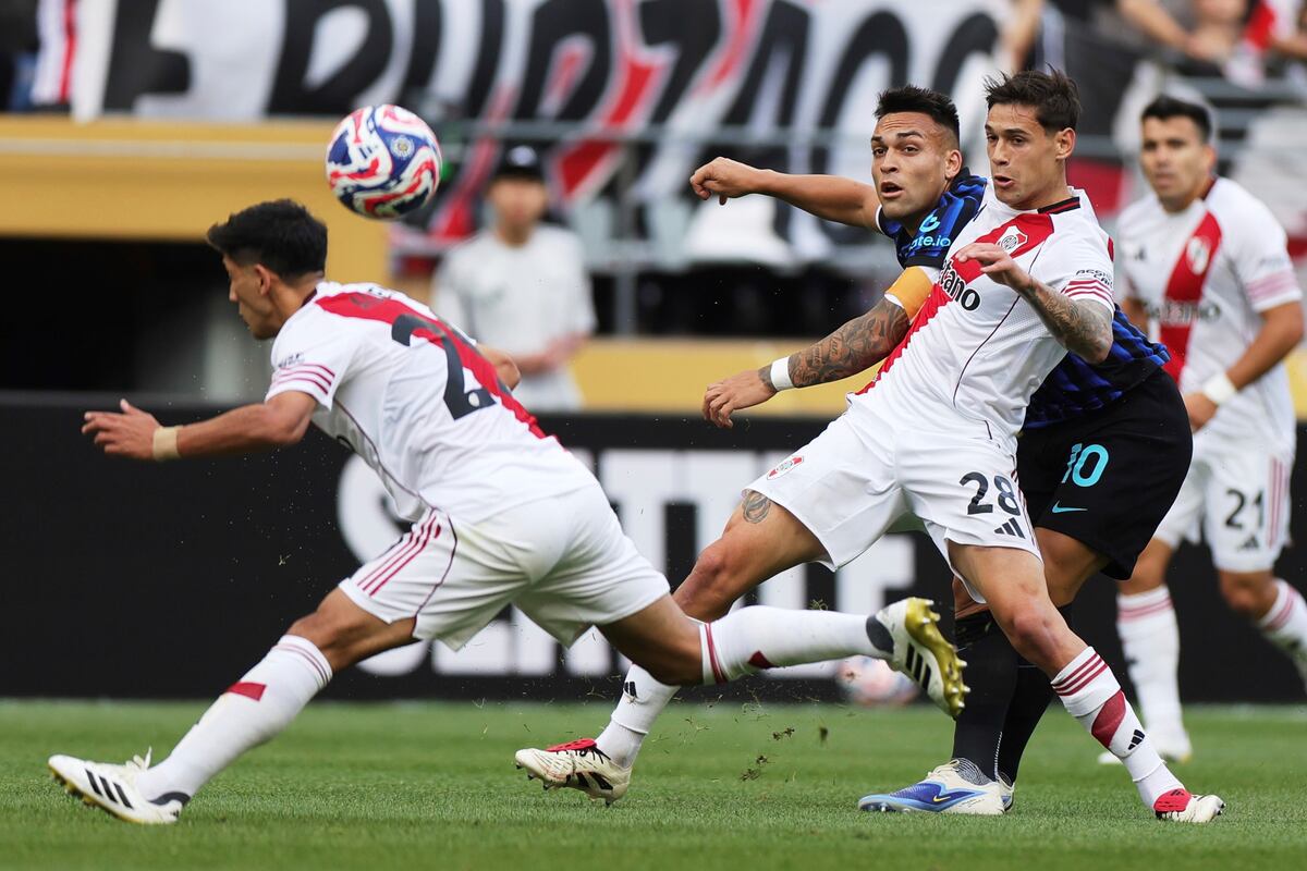 River, ante Inter en el Mundial de Clubes. (AP)
