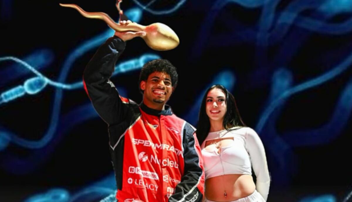 Tristan Milker ganó la primera carrera mundial de espermatozoides.