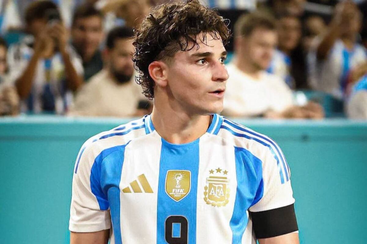 Julián Álvarez no tiene tatuajes (AFA)