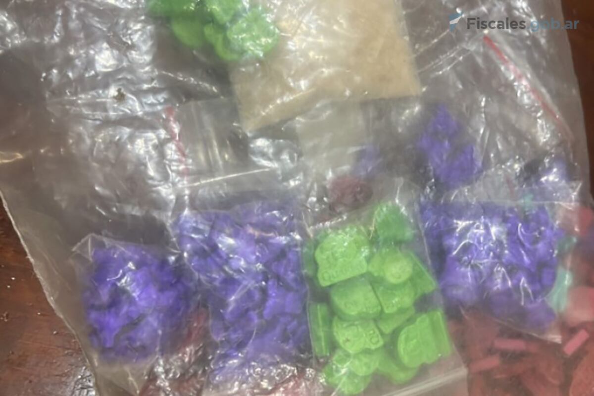 Cayó “Willy Wonka” en Rosario: un inspector de tránsito que vendía éxtasis y cristal. (Gentileza)