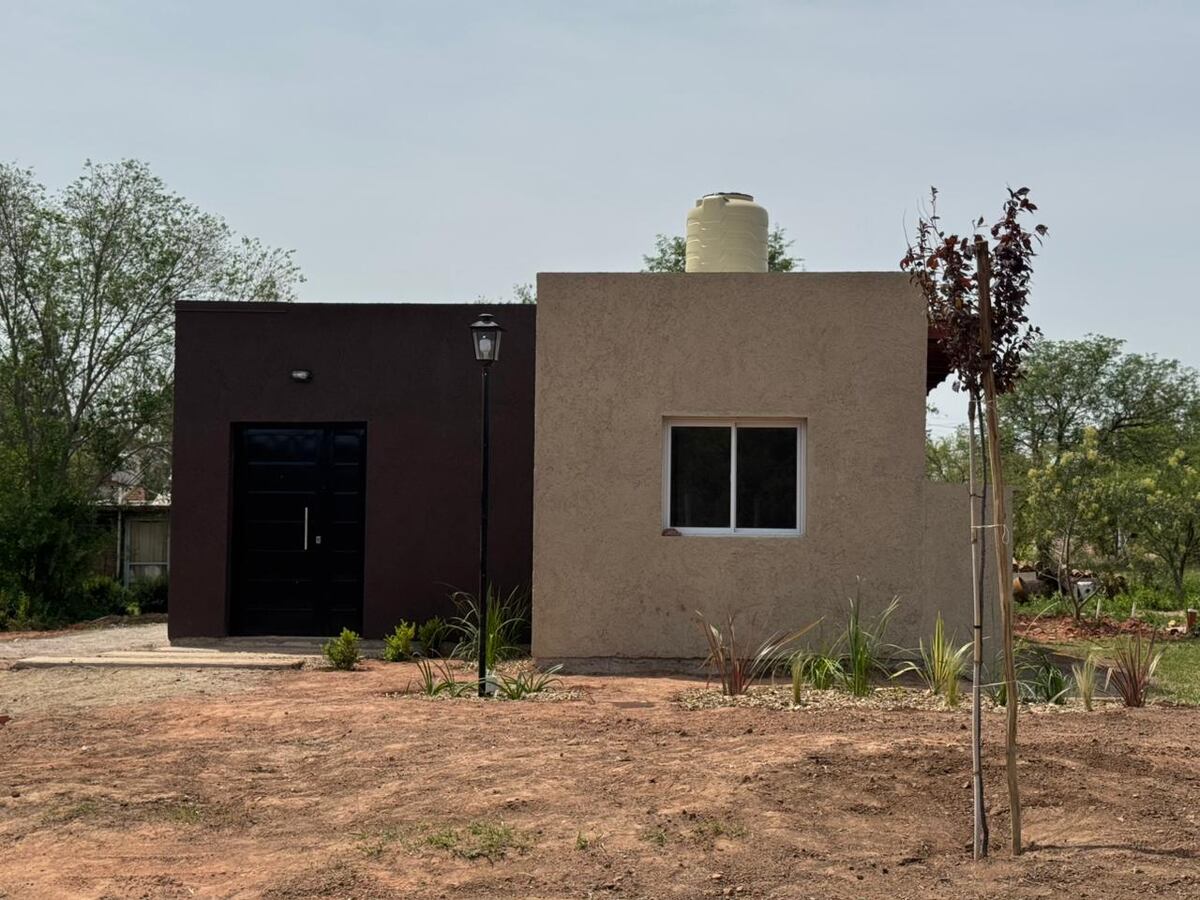 La casa que un vecino que no tenía se ganó con 10 mil pesos (Municipalidad)
