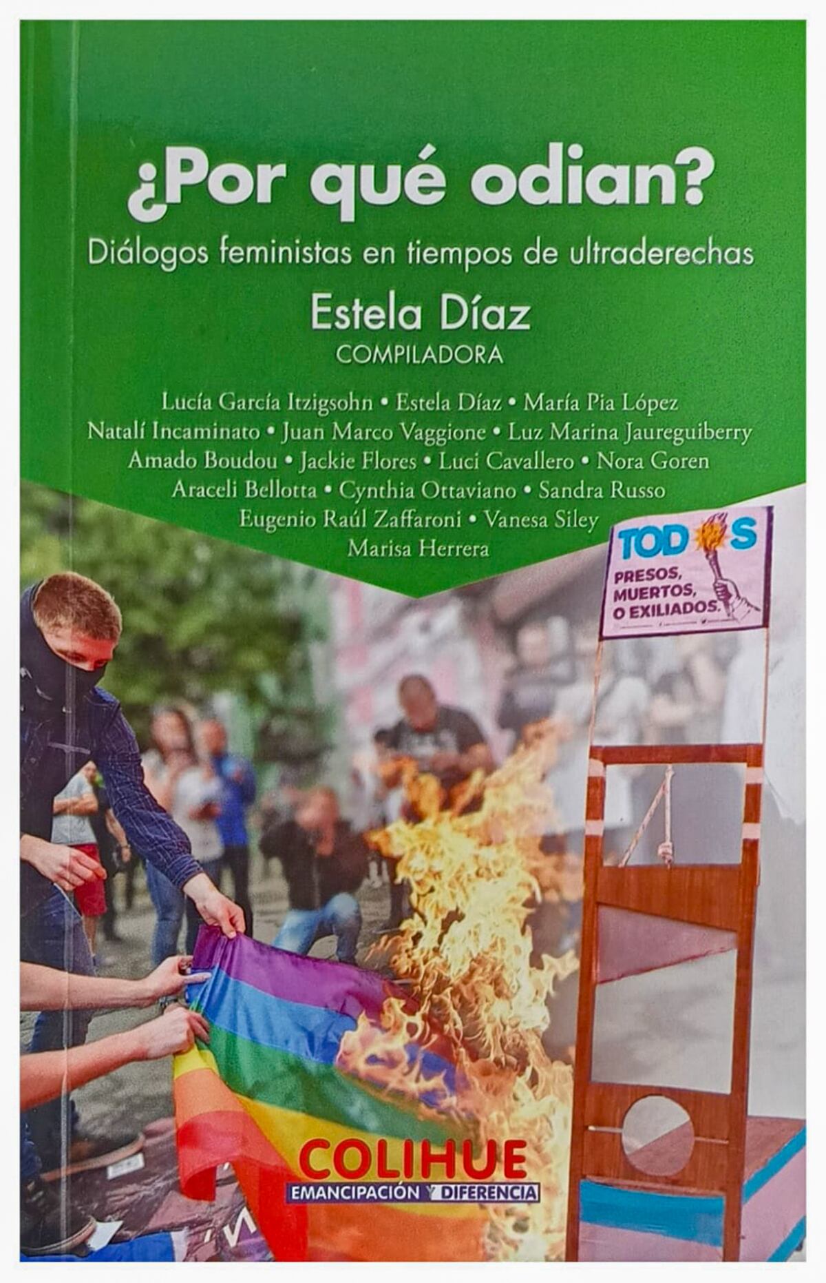 ¿Por qué odian? libro de ditorial Colihue.